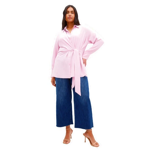 City Chic Women's Shirt-Telia Side Tie