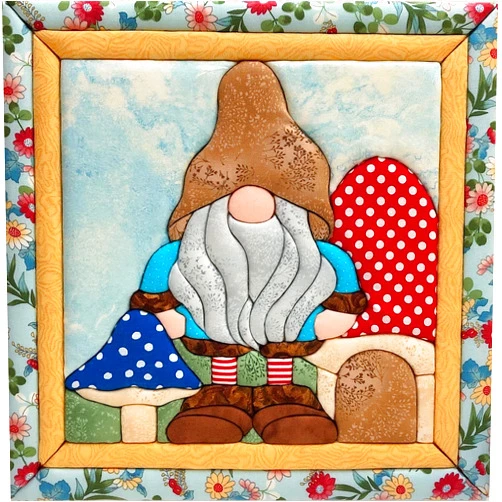 Quilt Magic GNOME Home Wall Quilt KIT