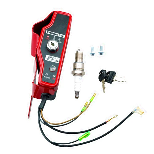 HZ Ignition Switch Box with Key Mounting Bolts for Honda GX340 GX390 GX240 GX270 Harbor Freight Predator 420 Champion 389cc 420cc 439cc Engine