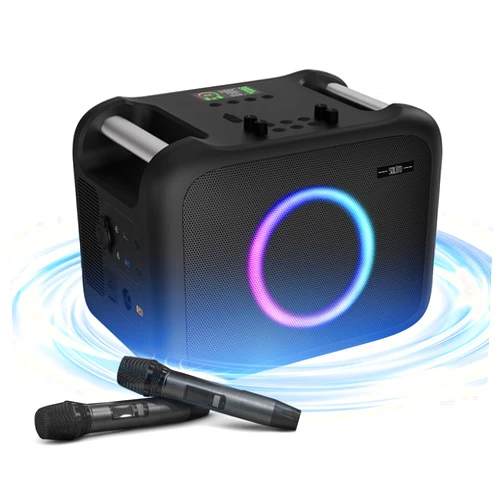 Solim 1120Wh Portable Power Station & Bluetooth Speaker, 1200W (Peak 2400W) LiFePO4 Battery, 1.6H to Full/9-Port PowerHouse/LED Flashlight, Solar Generator(Without Solar Panel) for Home Backup Outdoor