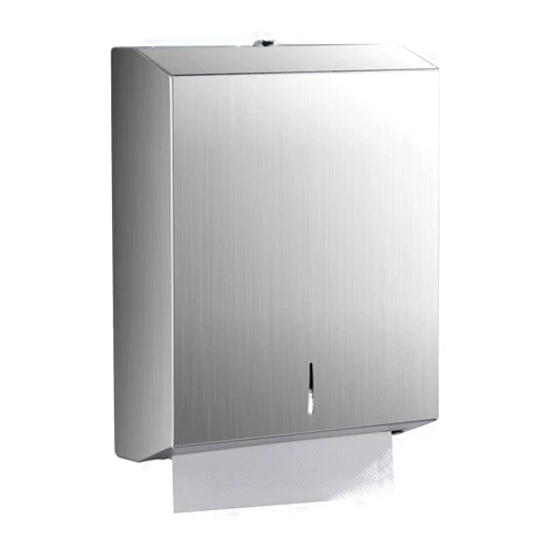 Modunful Paper Towel Dispenser Wall Mount - Multifold Trifold Paper Towel Dispensers, Large Capacity Stainless Steel Tissue Holder, Suitable for Bathrooms and Public Places