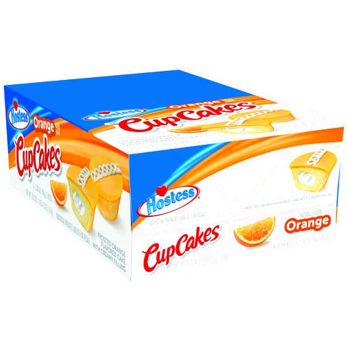 Hostess Cupcakes, Orange, 3.38 Ounce (6 Count)