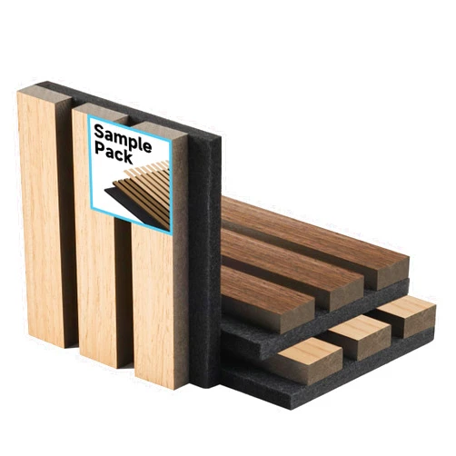 Kuchoow Sample Pack, Soundproof Wall Panels, Wood Panels for Wall, Acoustic Panels, 5.5