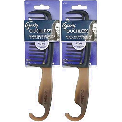 Goody Ouchless Shower Comb - Color May Vary - 2 Count