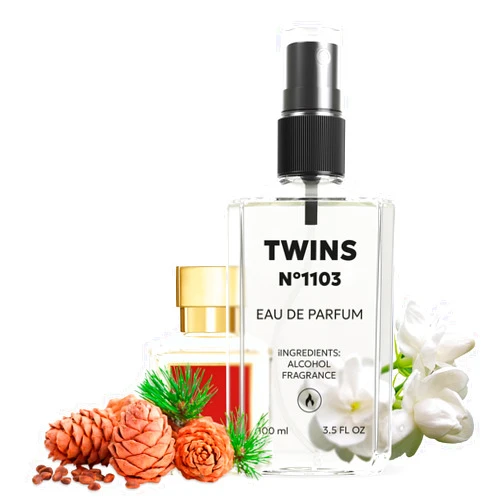 TWINS PARFUM TWINS Impression of Bac. Rou. 540 | Unisex Perfume for Women and Men Eau de Parfum | No.1103 | 3.4 Fl Oz / 100 ml