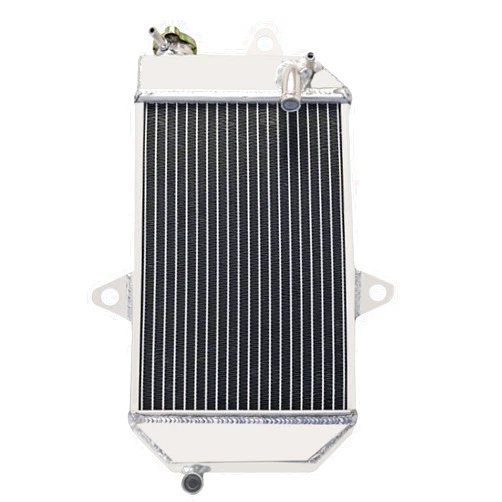 AW ALLOYWORKS ALLOYWORKS 2 Row Core All Aluminum ATV Radiator for 1987-2007 Yamaha Banshee YFZ350 YFZ 350