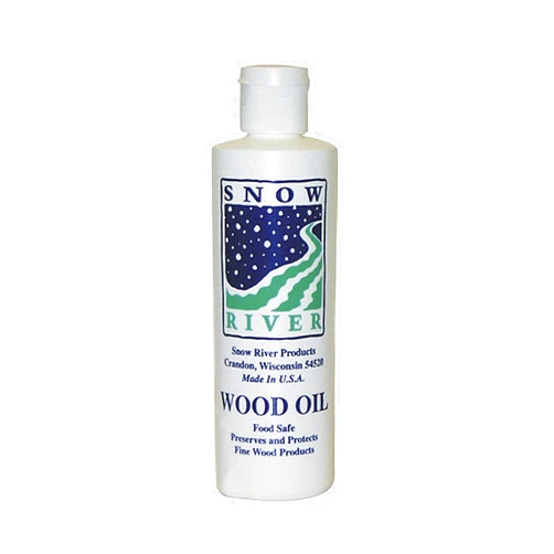 Snow River USA Wood Oil for all wood type cutting boards, 8 oz