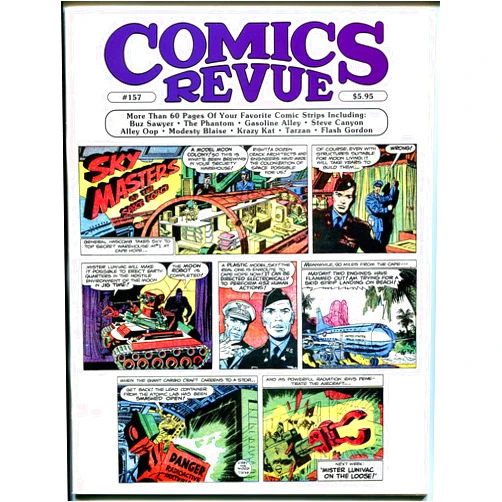 Comics Revue #157 1999-Kirby & Wood-Sky Masters-Phantom-Modesty Blaise-Tarzan-VF