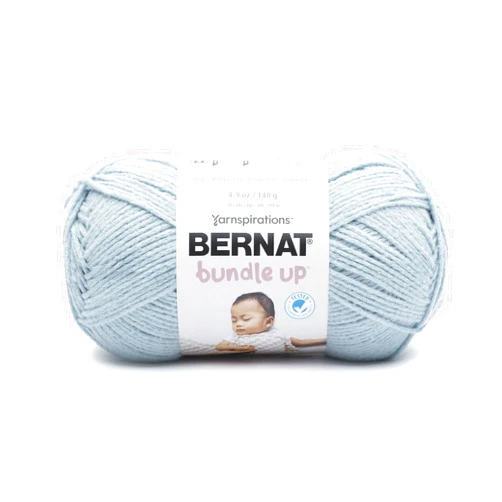 Bernat Bundle UP SB Solids Yarn, 140g, Sky Blue
