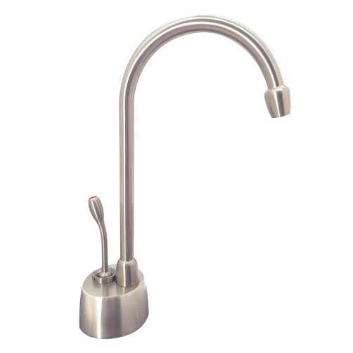 Westbrass D271-20 Velosah Single Handle Hot Water Dispenser Faucet Only, Stainless Steel