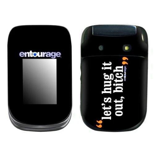 MusicSkins, MS-ENTG10246, Entourage - Let's Hug It Out, Bitch, BlackBerry Style (9670), Skin