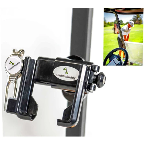 Caddie Buddy Magnetic Phone Mount for Golf Carts