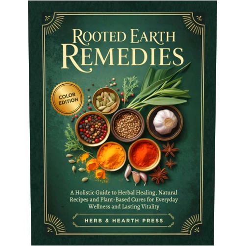 Herb and Hearth Press,Kate Solen Clark Rooted Earth Remedies: A Holistic Guide to Herbal Healing, Natural Recipes and Plant-Based Cures for Everyday Wellness and Lasting Vitality