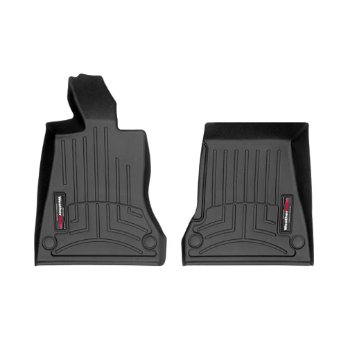 WeatherTech Custom Fit FloorLiners for McLaren GT, 570GT, 570S, 570S Spider - 1st Row (4416381), Black