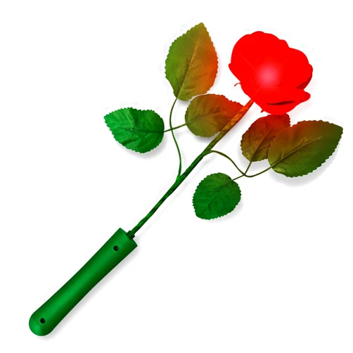 FlashingBlinkyLights LED Red Light Up Rose