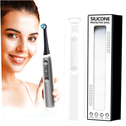 Z-VAPRESS Silicone Case for iO Series Electric Toothbrush, Full Body Protection, Eco-Friendly Dustproof Cover, Scratch-Free - Protect Your iO Series Handle Transparent