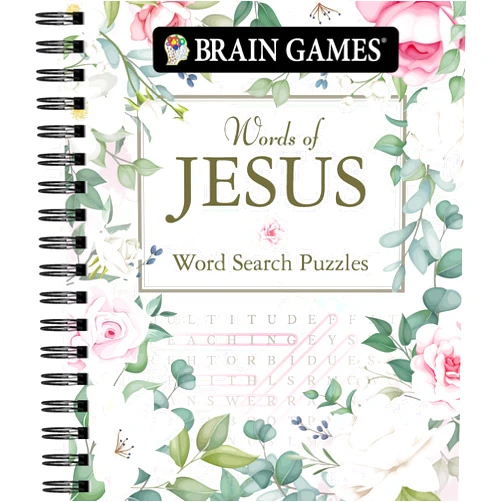 Publications International Ltd.,Brain Games Brain Games - Words of Jesus Word Search Puzzles (320 Pages) (Brain Games - Bible)