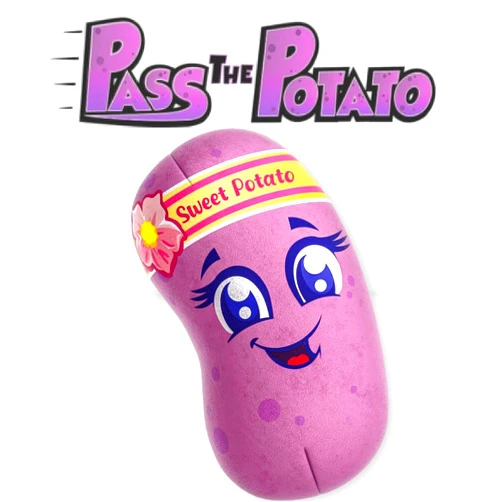 Move2Play, Pass The Potato | Hilariously Wild & Fun Kids Game | Easter Gift for Kids | Easter Basket Stuffer | Indoor/Outdoor Toy for Toddlers & Kids Ages 3-8+ | Summer & Camping Fun