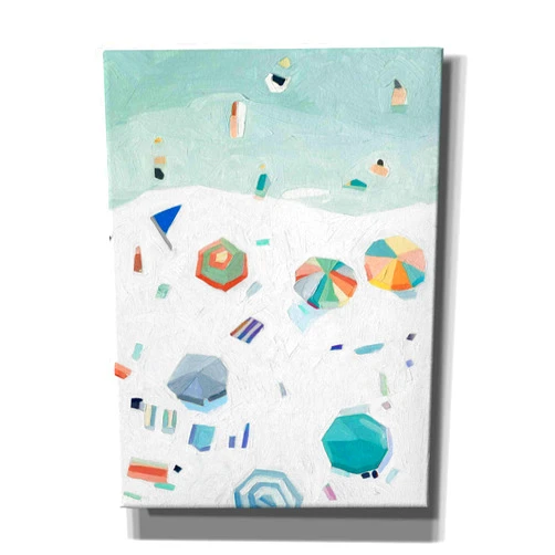 Epic Graffiti 'Beach Vista II' by Emma Scarvey, Canvas Wall Art, 12