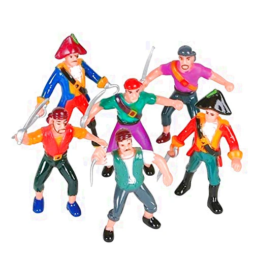 Rhode Island Novelty 2.5 Inch Pirate Figures,12 Pieces per Order