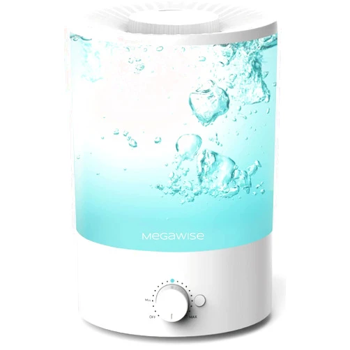 MegaWise Topfill 7-colour Night light humidifier for Kid bedroom with 3.5L Large Capacity, No leakage Design Fine Mist Output Auto Shutoff, Essential Oil Safe Tank