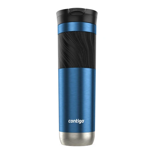 Contigo Byron 2.0 Stainless Steel Travel Mug with SNAPSEAL™ Lid and Grip, 24 oz, Blueberry
