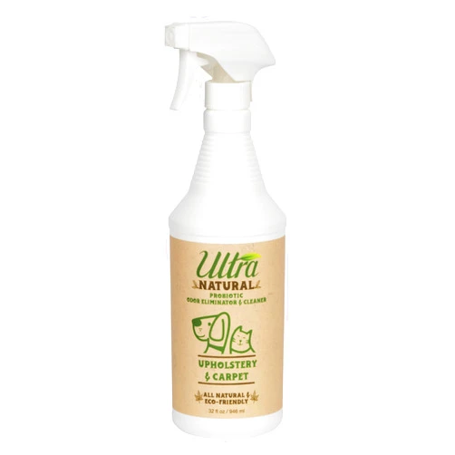 Ultra Natural CARPET and UPHOLSTER PROBIOTIC ODOR ELIMINATOR and CLEANER 32 OZ SPRAY