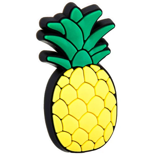 Crocs Men's and Women's Jibbitz Fruit Shoe Charms | Jibbitz for Crocs Small Pineapple