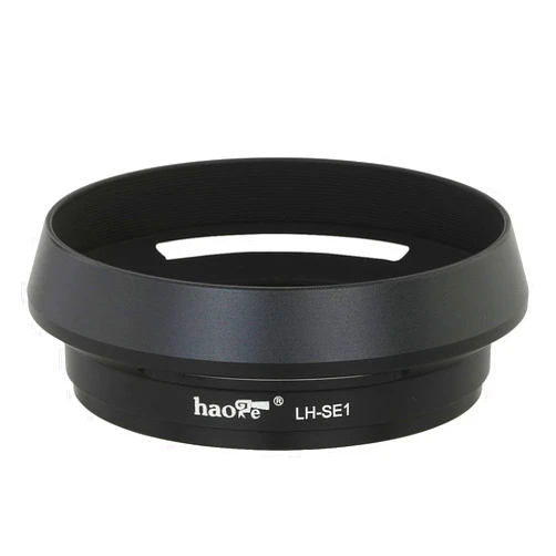 Haoge LH-SE1 Metal Lens Hood for Sony RX1 RX1R RX1R II rx1m2 Digital Camera Accessories Replaces LHP-1, Sony FE 24mm F1.8, 55mm F1.8 ZA, FE 35mm F2.8 ZA Lens