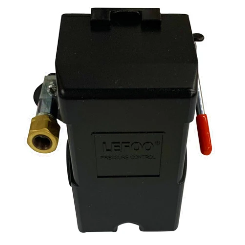 LEFOO PRESSURE SWITCH CONTROL AIR COMPRESSOR 140-175 1 PORT HEAVY DUTY 26 AMP