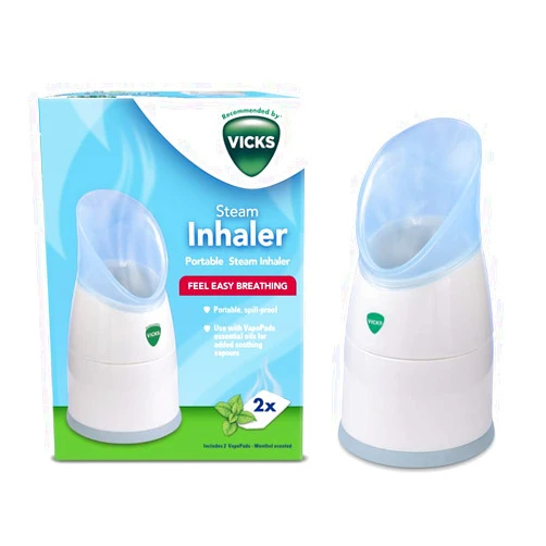 Vicks Steam Inhaler with Two Scent Pads