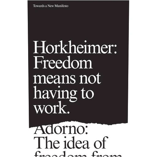 By Theodor Adorno (Author), Max Horkheimer (Author) Towards a New Manifesto
