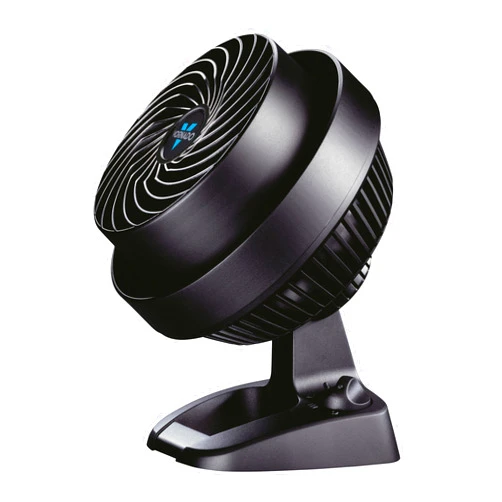 Vornado 530 Compact Whole Room Air Circulator | High Velocity Floor Fan with 3 Speeds for Cooling Airflow | Black