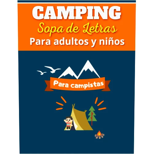 Spanish Edition by Victor Burguete (Author) Sopa de Letras y Actividades de Camping: Una forma divertida de aprender sobre el camping | Para adultos y niños: A4 | 8x5x11in (Spanish Edition)