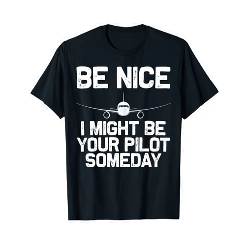 Pilot Gifts Aviation Stuff & Airplane Accessories Funny Pilot Design For Men Women Aviation Airplane Pilot T-Shirt