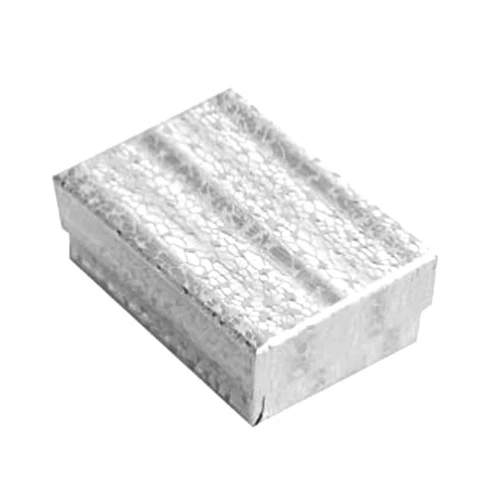 Pacific Jewelry Displays 15 Pack Silver Cotton Filled Jewelry Gift Boxes 3