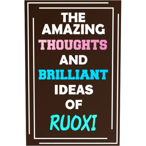By MyNameNotebooks Publishing (Author) The Amazing Thoughts and Brilliant Ideas of Ruoxi: Unleash Your Imagination - Blank Lined Notebook