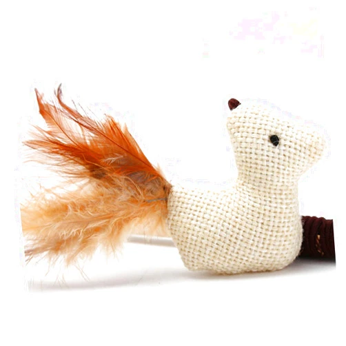Hohopeti Cat Teaser Toy Cat Teaser Bell Cat Teaser Stick Cat Teaser Wand