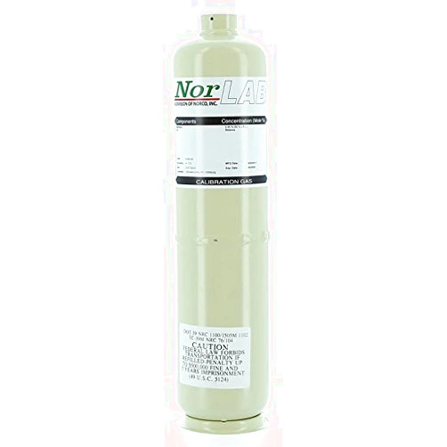 Norlab by Norco 0.4% by Volume Oxygen Calibration Gas, Balance Nitrogen, 103 Liter Steel Cylinder.