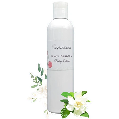 SultrySmooth Essentials White Gardenia handmade Body Lotion - Timeless, Classic Vintage Floral- All-Natural Phthalate Free, Nourishing Avocado Oil (2 oz)