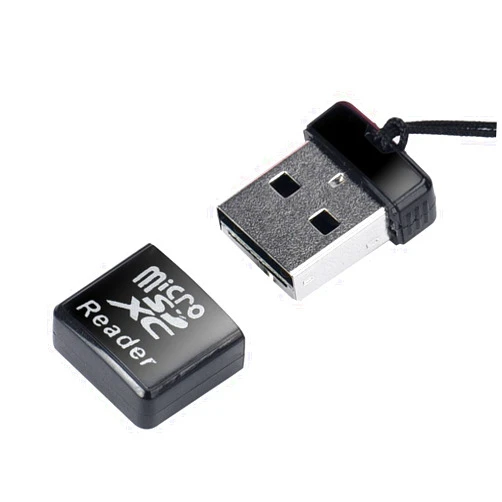 Cotchear Mini Super Speed Micro SD/SDXC TF USB 2.0 Card Reader Adapter