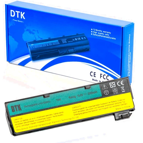 DTK 0C52862 0C52861 68+ Laptop Battery Replacement for Lenovo IBM Thinkpad L450 L460 T440s T440 T450 T450s T460 T460P T550 T560 P50S W550s X240 X250 X260 Series