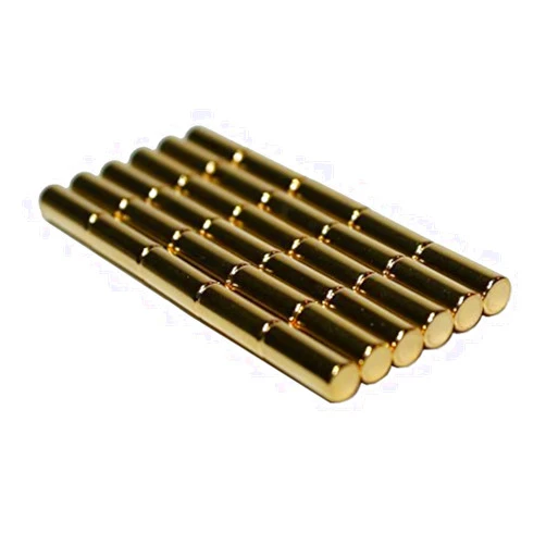 MapMagnets Metal Cylinder Magnets, 30 pcs Gold Magnetic Pins,Magnets for Building, Science, DIY, Refrigerator&Kitchen,Magnets Cabinet&Class,Perfect as Whiteboard, Locker or Fridge, Tiny Powerful Magnets for Maps