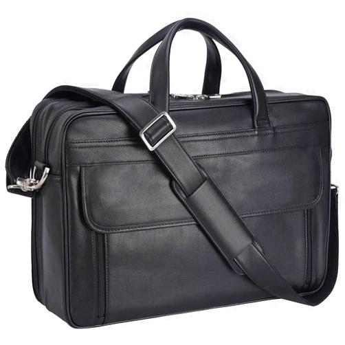 Masa Kawa Leather Briefcase for Men 17