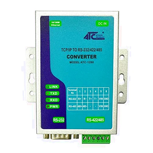 GRIDCONNECT Serial Ethernet Converter- ATC-1200 Low Cost RS232/422/485 to Ethernet