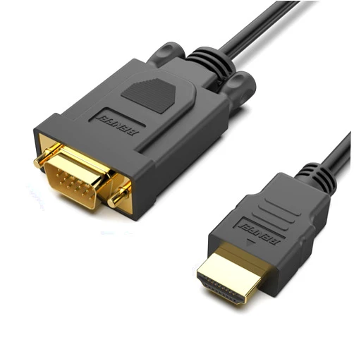 BENFEI HDMI to VGA 6 Feet Cable, Uni-Directional HDMI Computer to VGA Monitor Cable (Male to Male) Compatible for Computer, Desktop, Laptop, PC, Monitor, Projector, HDTV, Roku, Xbox
