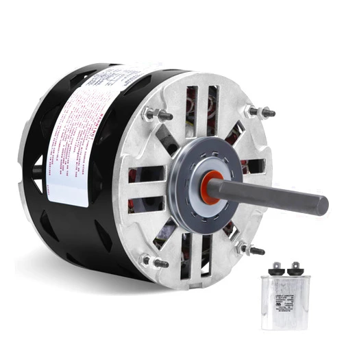 NVCYUV DL1036 Direct Drive Blower Motor - 1/3 HP, 1075 RPM, 3 Speed, 115 Volt, 4.9 Amp, 48 Frame Sleeve Bearing Compatible with A.O. Smith/Century/GE/Fasco/Emerson/Franklin/Dayton/Universal Electric/Fedders