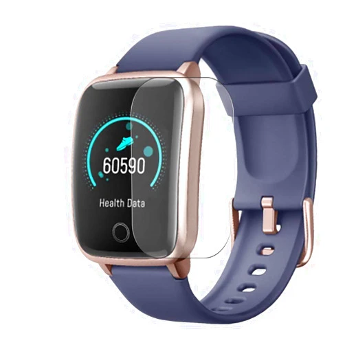 Puccy 3 Pack Screen Protector Film, compatible with KUNGIX ID205S smartwatch Smart Watch TPU Guard （ Not Tempered Glass Protectors ）