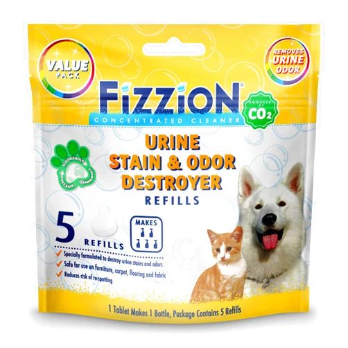 Fizzion Urine Pet Stain and Odor Destroyer (5 Tablets)