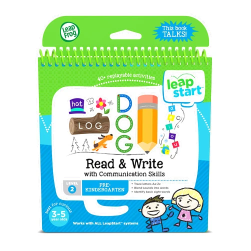 LeapFrog LeapStart Pre-Kindergarten Activity Book: Read & Write and Communication Skills